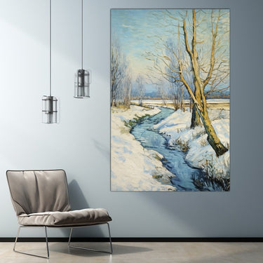 Peinture De Neige